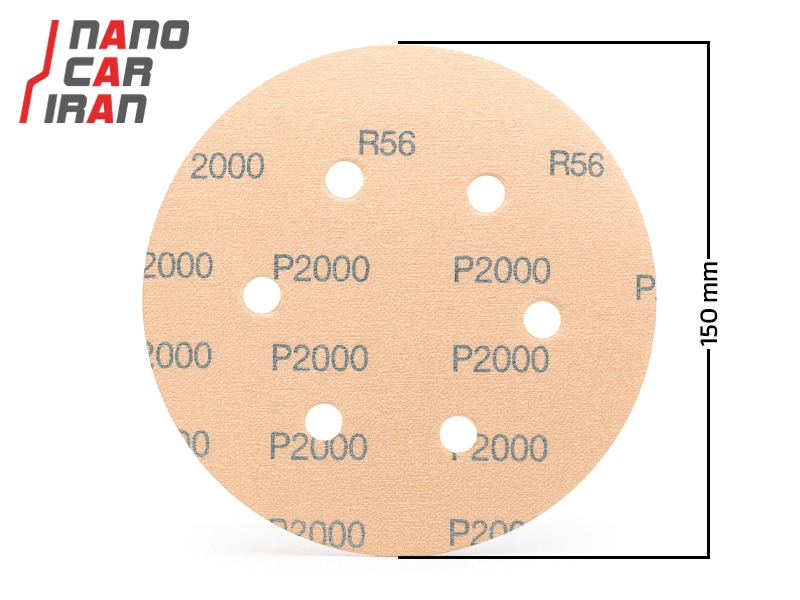 سنباده نرم 2000 سایز 150 میلی متری ( 6 اینچ )